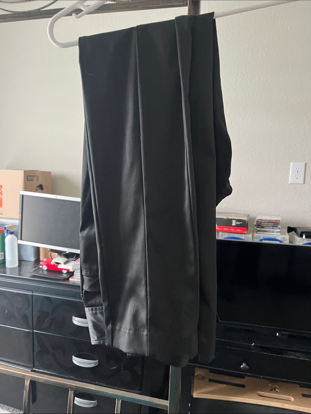 Express Black Wide-Leg Pants